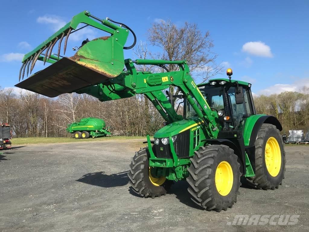 John Deere 6100 M الجرارات