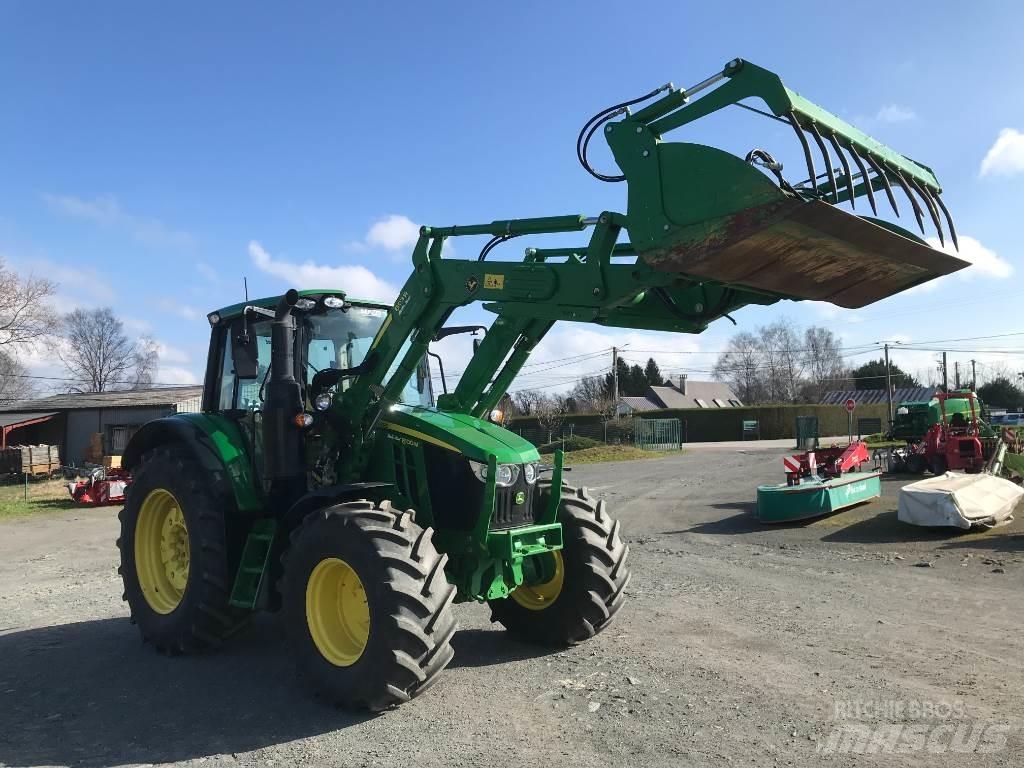 John Deere 6100 M الجرارات