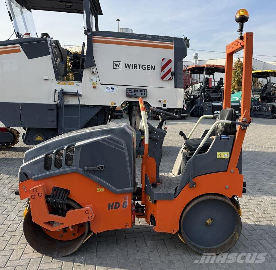 Hamm HD 8 VV مداحل ثنائية الاسطوانة