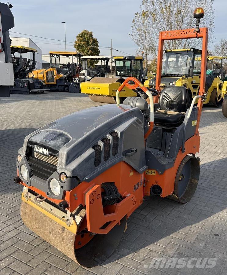Hamm HD 8 VV مداحل ثنائية الاسطوانة