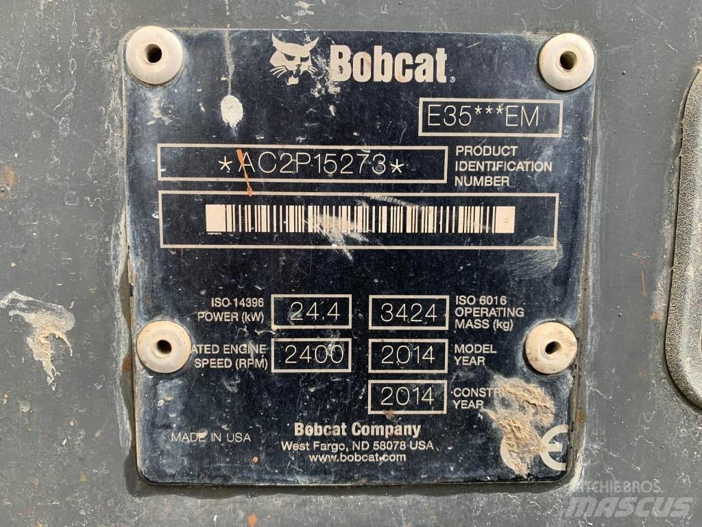 Bobcat E 35 حفارات صغيرة أقل من 7 طن (حفارات صغيرة)