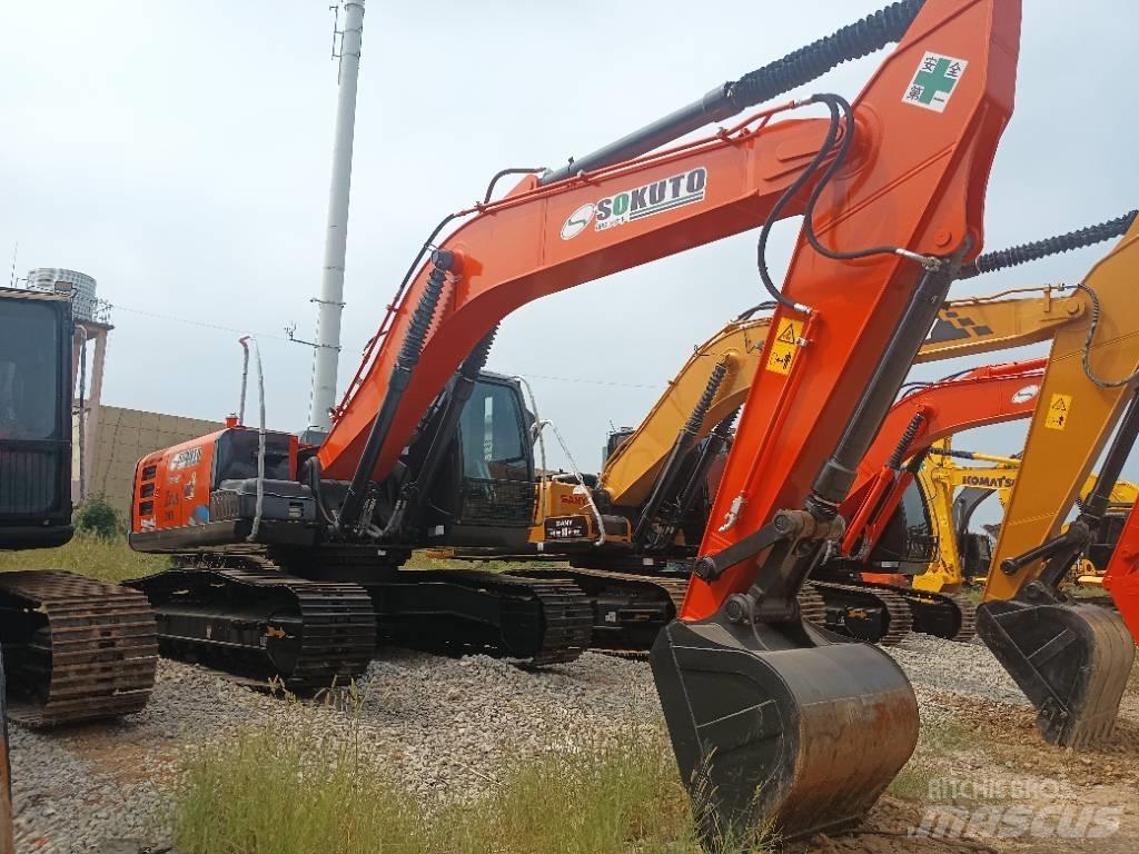 Hitachi ZX 240 حفارات زحافة