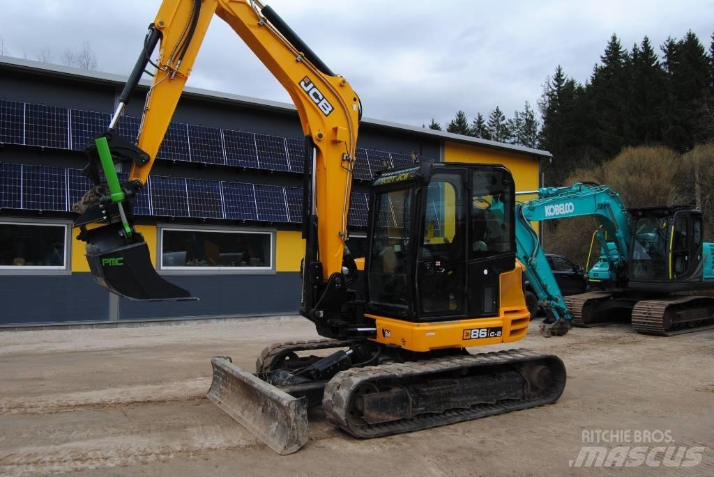 JCB 86 C-2 حفارات وسط 7 طن - 12 طن