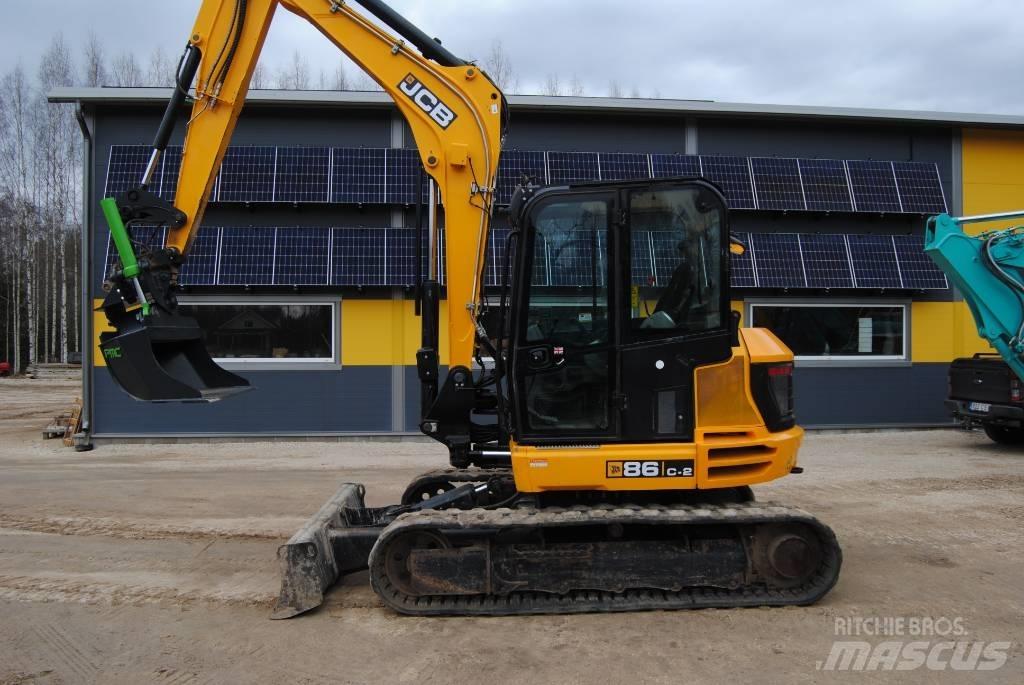 JCB 86 C-2 حفارات وسط 7 طن - 12 طن