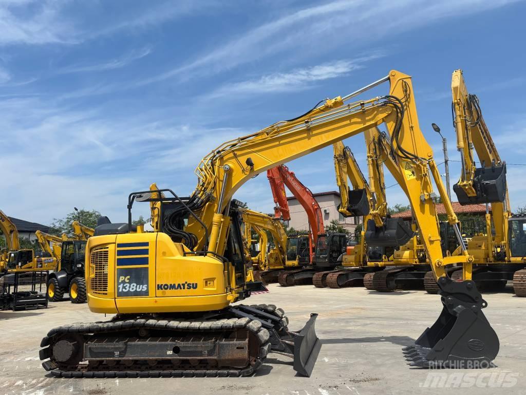 Komatsu PC 138 US-2 حفارات زحافة