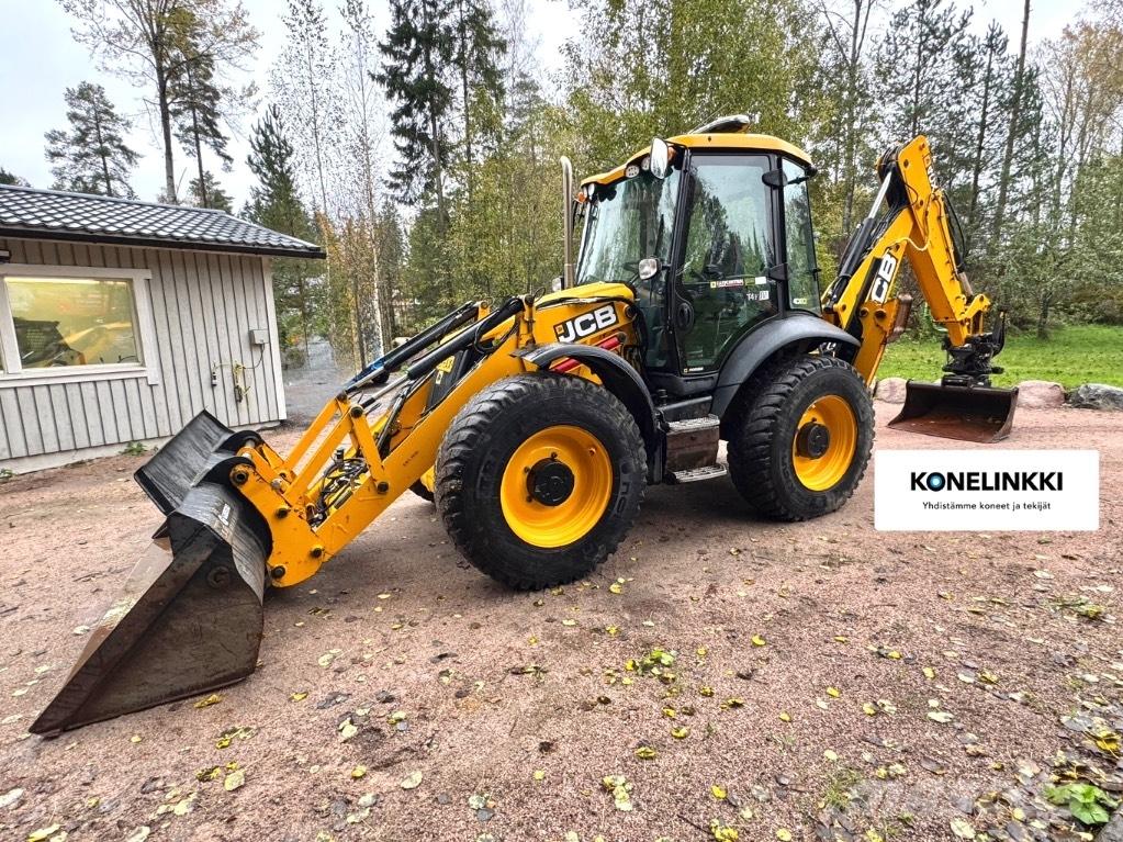 JCB 4 CX 14 HFCA لوادر ذات جرافات عكسية