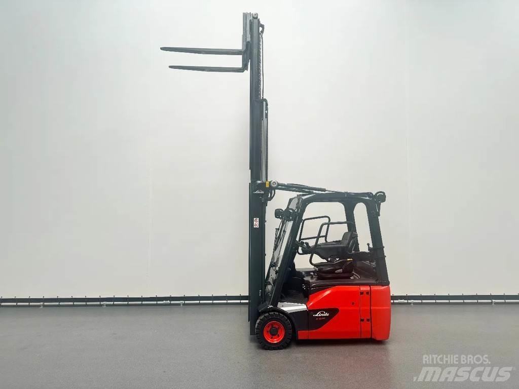Linde 386 E 16-02 شاحنات ذات رافعات شوكية تعمل بالكهرباء