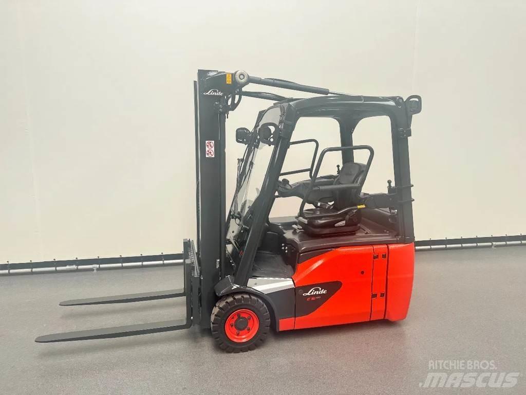 Linde 386 E 16-02 شاحنات ذات رافعات شوكية تعمل بالكهرباء