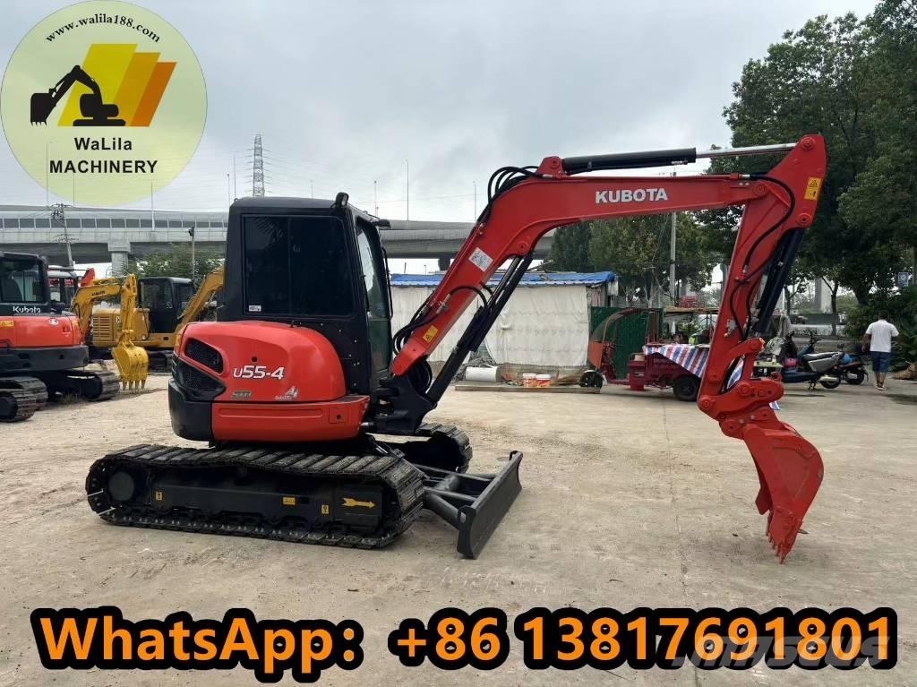 Kubota U 55 حفارات صغيرة أقل من 7 طن (حفارات صغيرة)