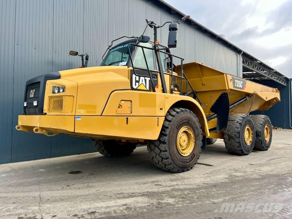 CAT 735C ساحبات مفصلية