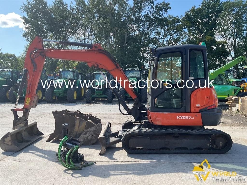Kubota KX 057-4 حفارات صغيرة أقل من 7 طن (حفارات صغيرة)