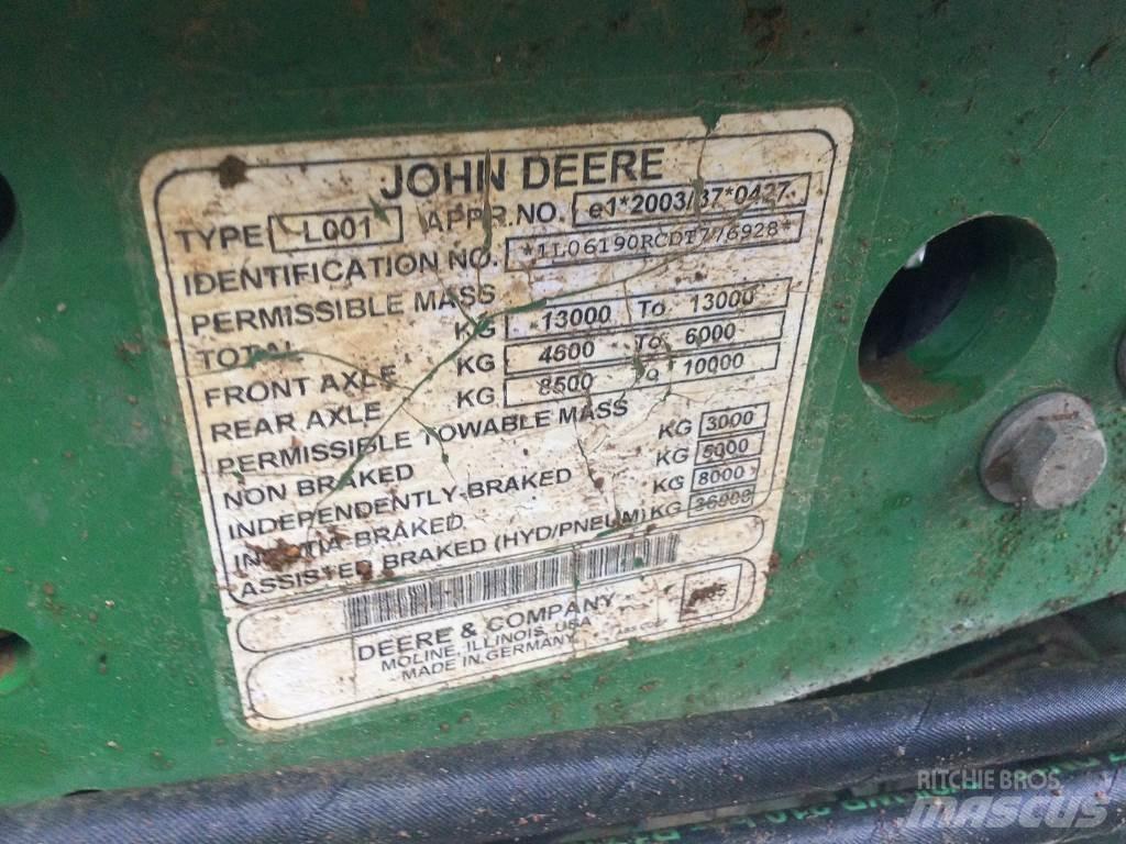 John Deere 6190R الجرارات