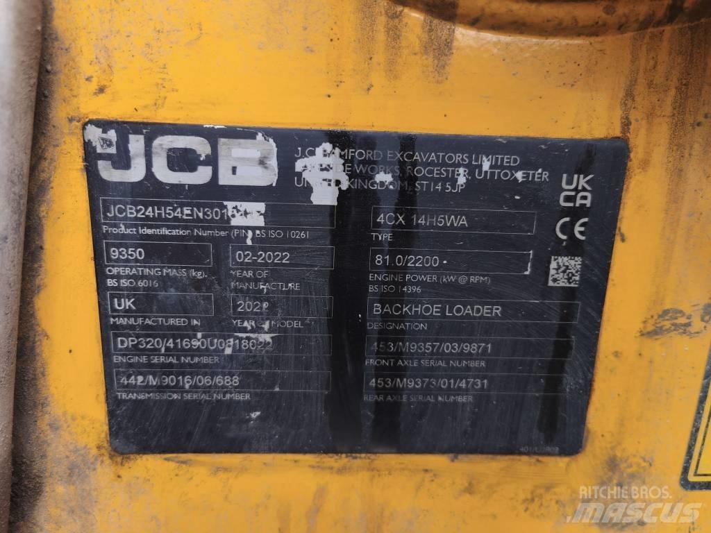 JCB 4 CX PRO AEC لوادر ذات جرافات عكسية