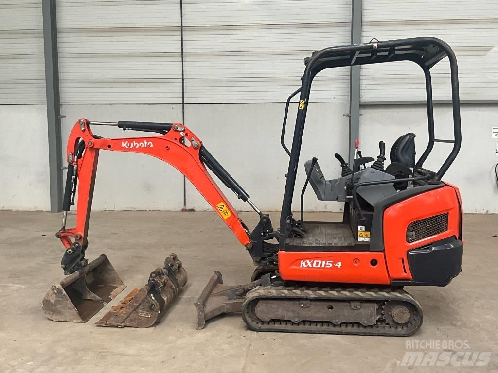 Kubota KX 015-4 حفارات صغيرة أقل من 7 طن (حفارات صغيرة)