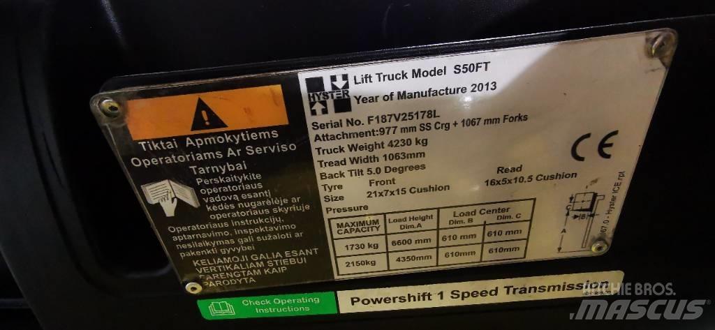 Hyster H 2.5 FT LPG شاحنات LPG