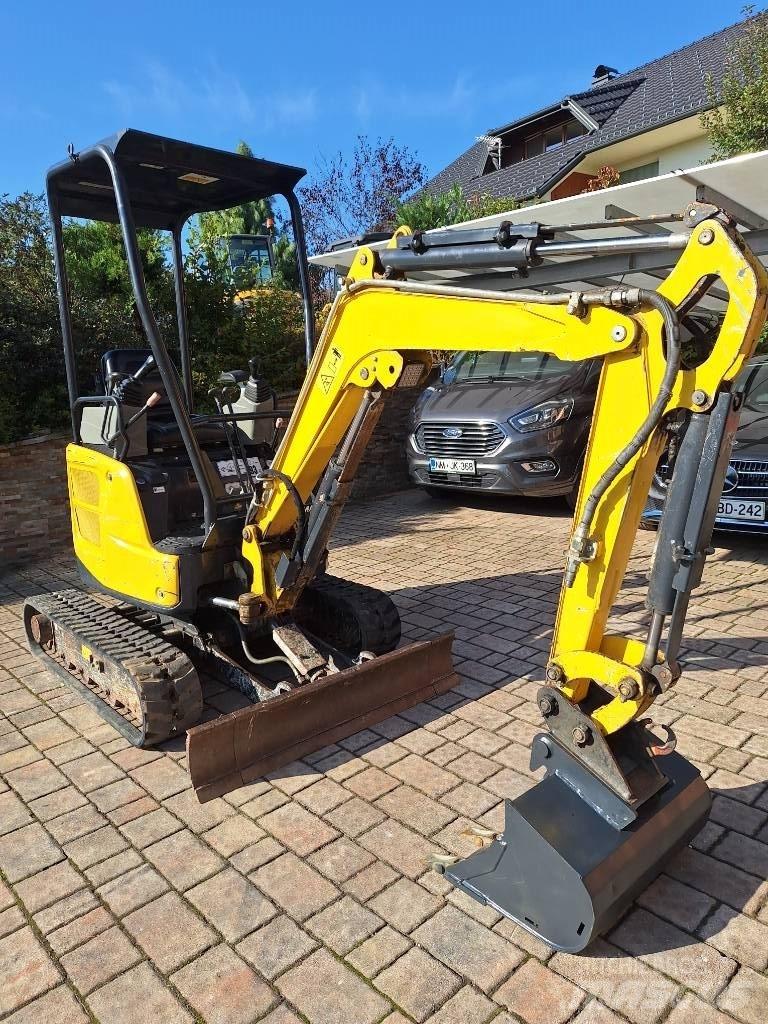 Yanmar Vio 17 حفارات صغيرة أقل من 7 طن (حفارات صغيرة)