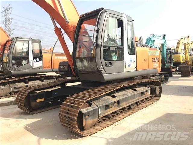 Hitachi zx210 حفارات زحافة