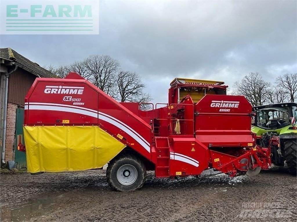 Grimme se 75-55 sb حفارات وحصادات البطاطس