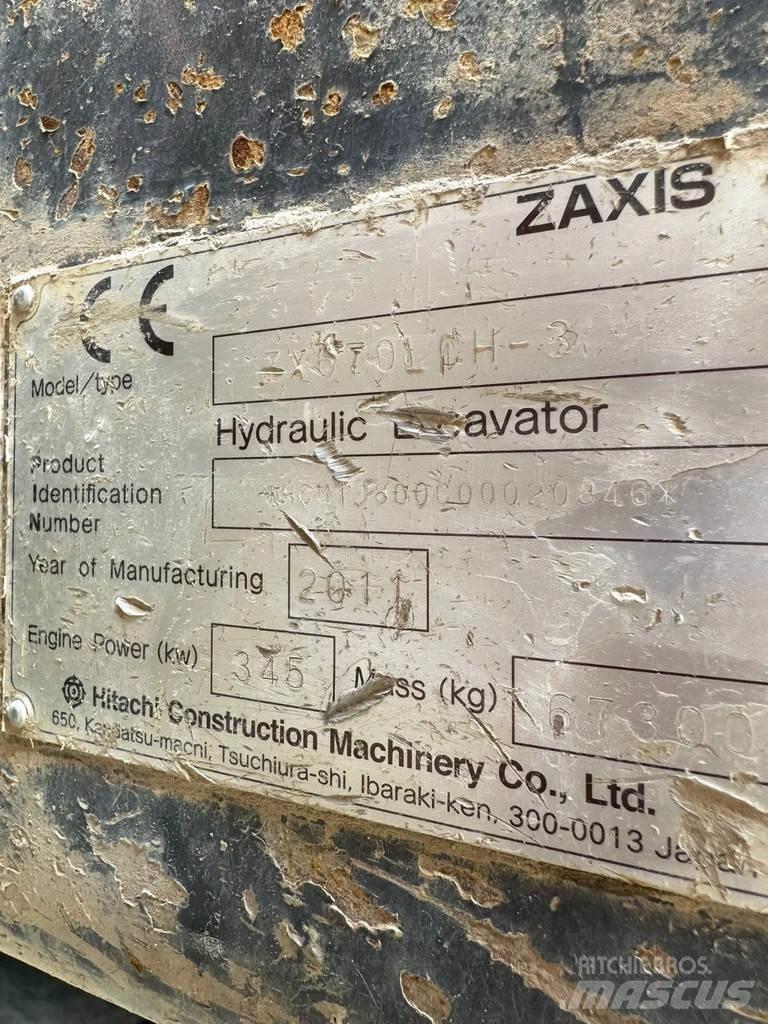Hitachi ZX670CH-3 حفارات زحافة