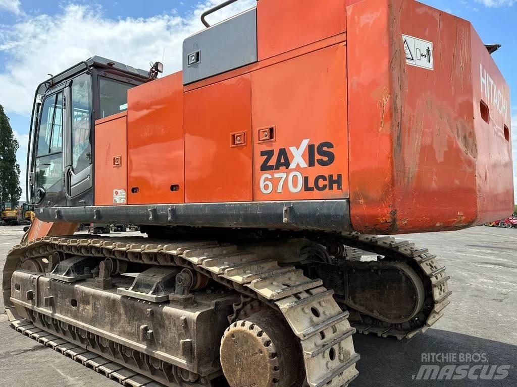 Hitachi ZX670CH-3 حفارات زحافة