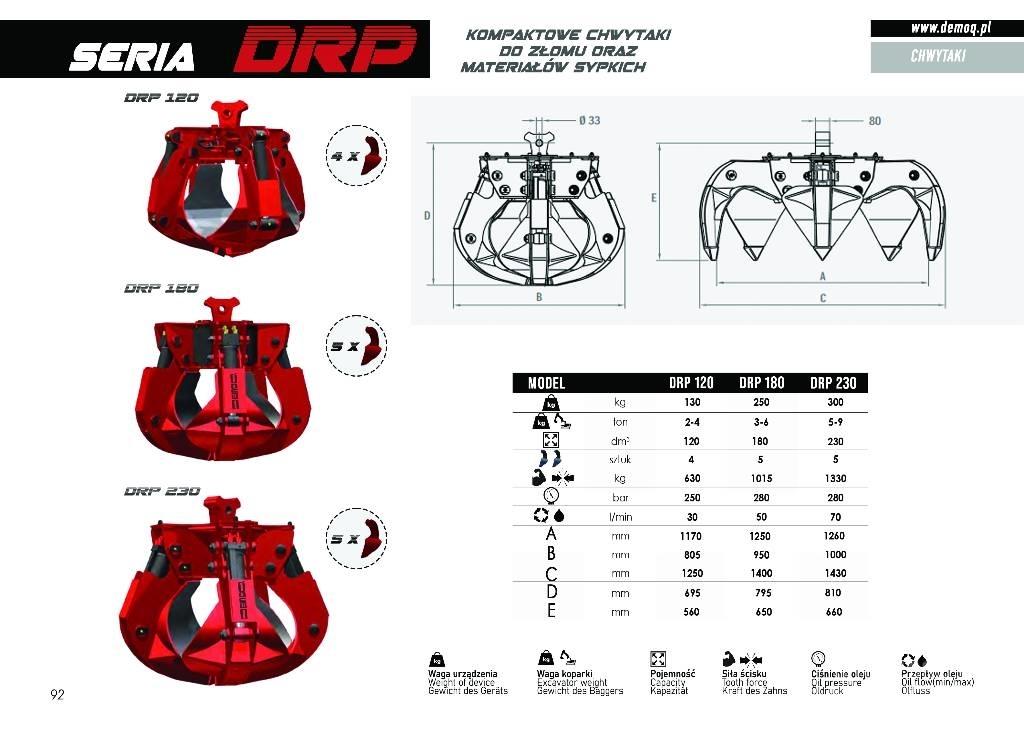  DEMOQ DRP250 4P خطاطيف