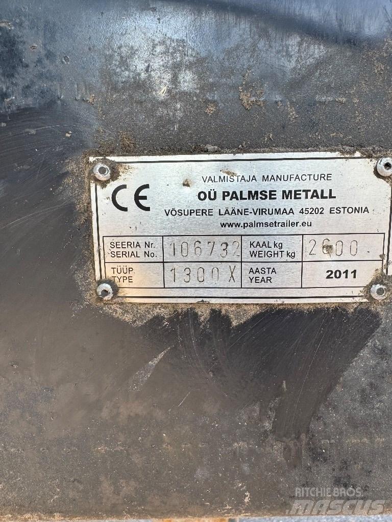Palmse Trailer 1300X مقطورات للأغراض العامة