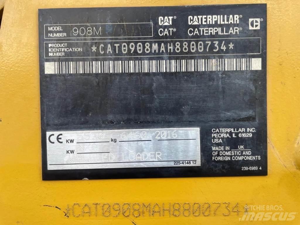 CAT 908M لوادر بعجل