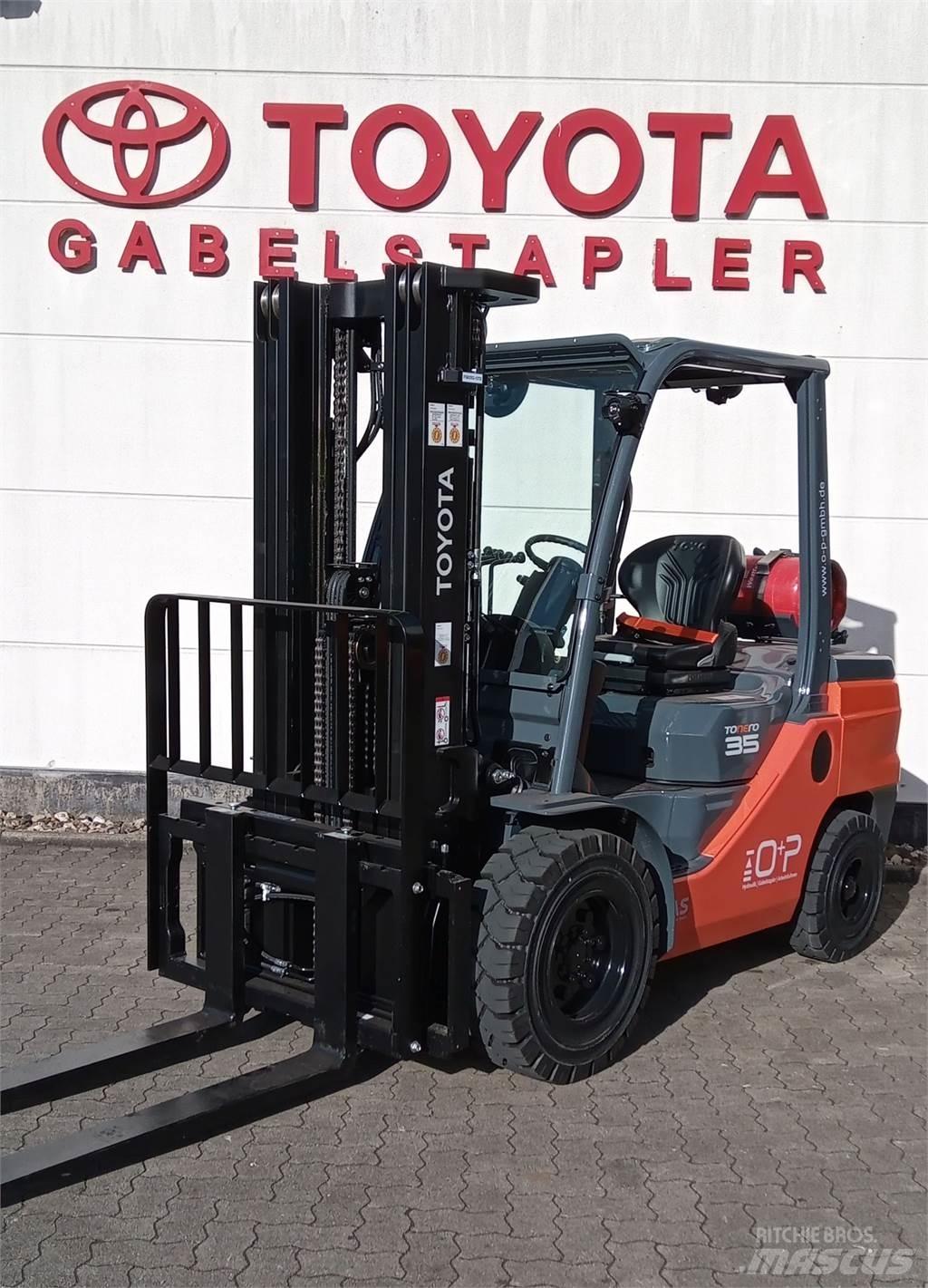 Toyota 02-8FGJF35 شاحنات LPG