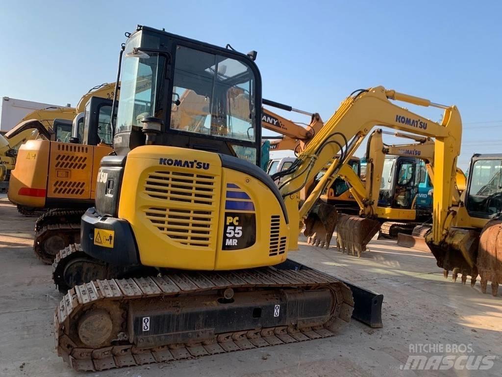 Komatsu PC 55 حفارات صغيرة أقل من 7 طن (حفارات صغيرة)