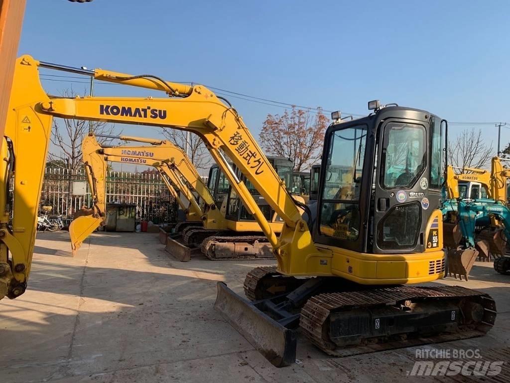 Komatsu PC 55 حفارات صغيرة أقل من 7 طن (حفارات صغيرة)