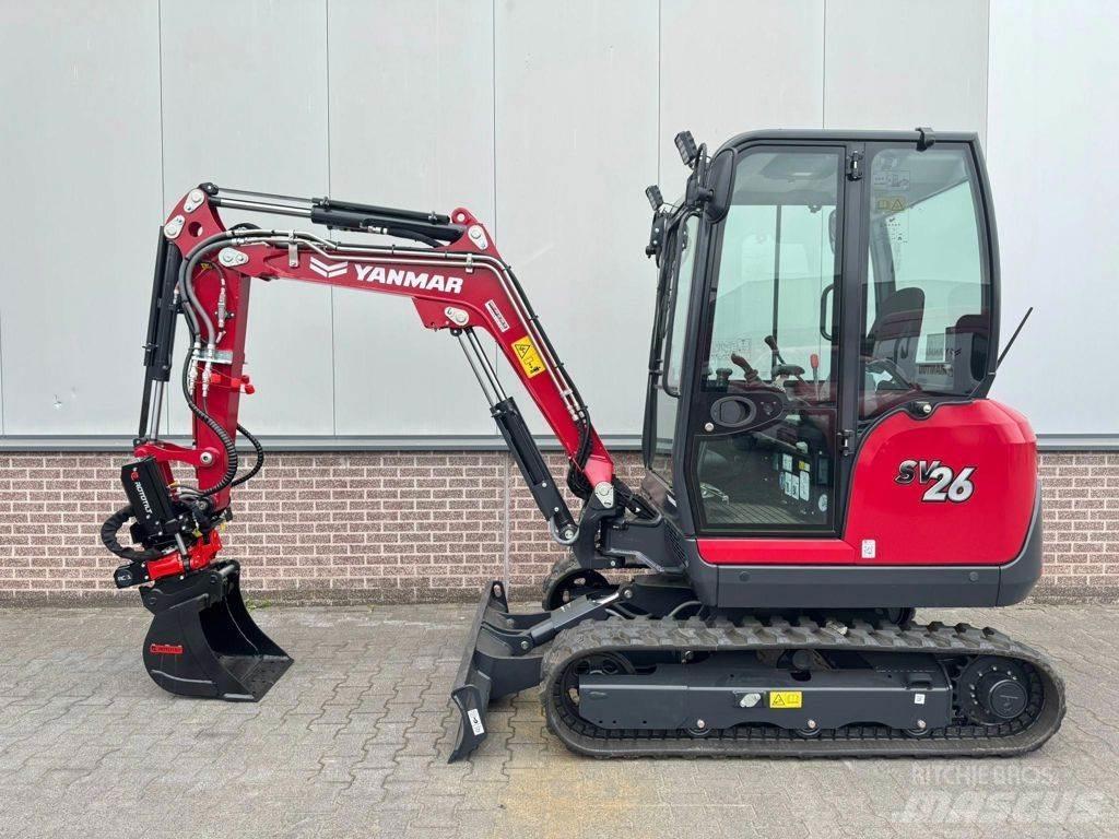 Yanmar SV26 حفارات صغيرة أقل من 7 طن (حفارات صغيرة)