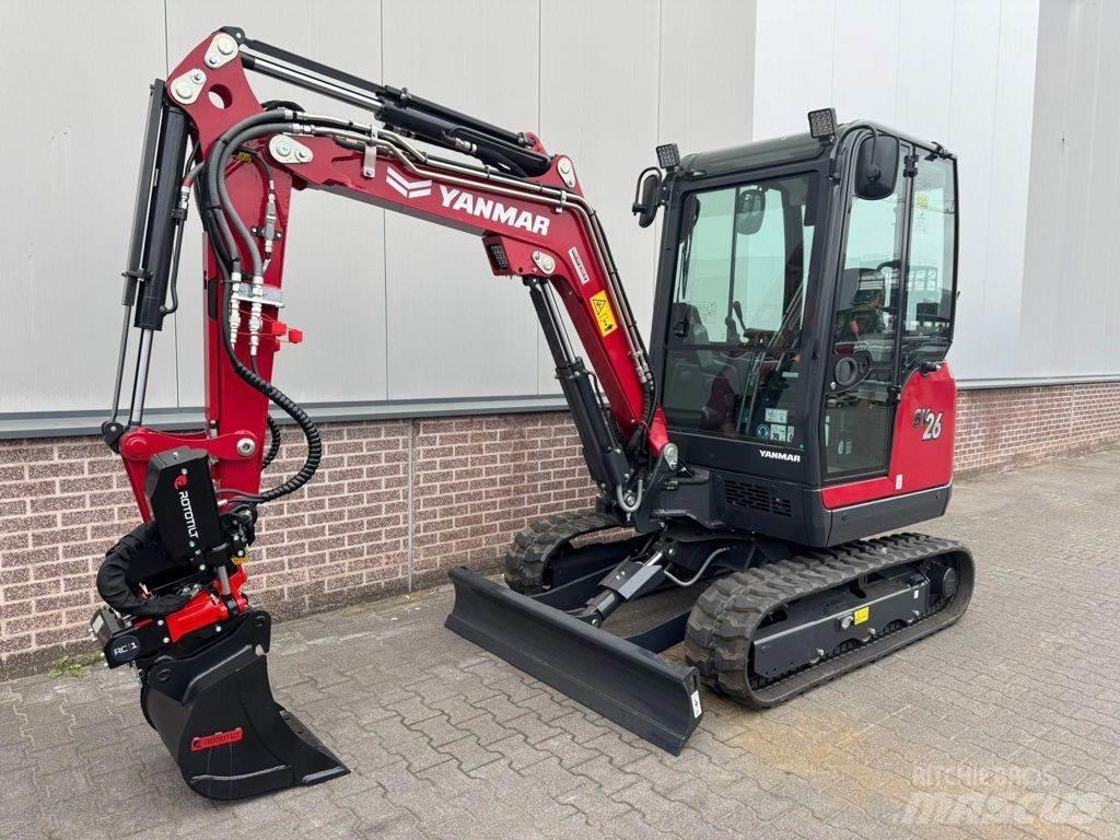 Yanmar SV26 حفارات صغيرة أقل من 7 طن (حفارات صغيرة)