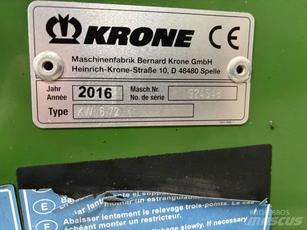 Krone KW 6.72/6 مكابس وميبسات التبن