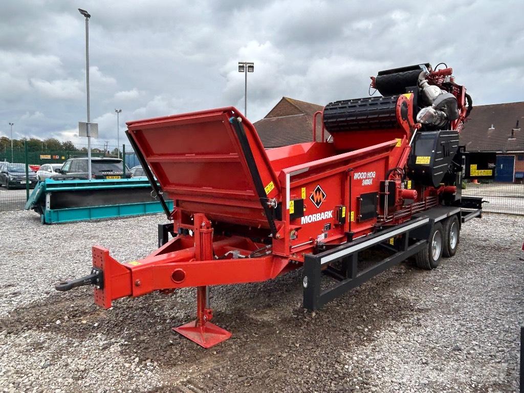 Morbark 2400X ماكينات تقطيع أخشاب الحراجة