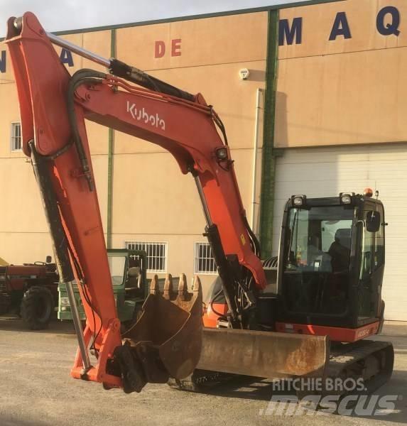 Kubota KX 080-4 حفارات وسط 7 طن - 12 طن