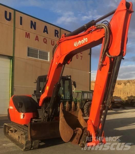 Kubota KX 080-4 حفارات وسط 7 طن - 12 طن