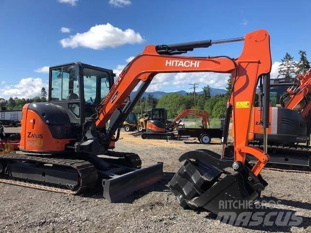Hitachi ZX 50 U حفارات صغيرة أقل من 7 طن (حفارات صغيرة)