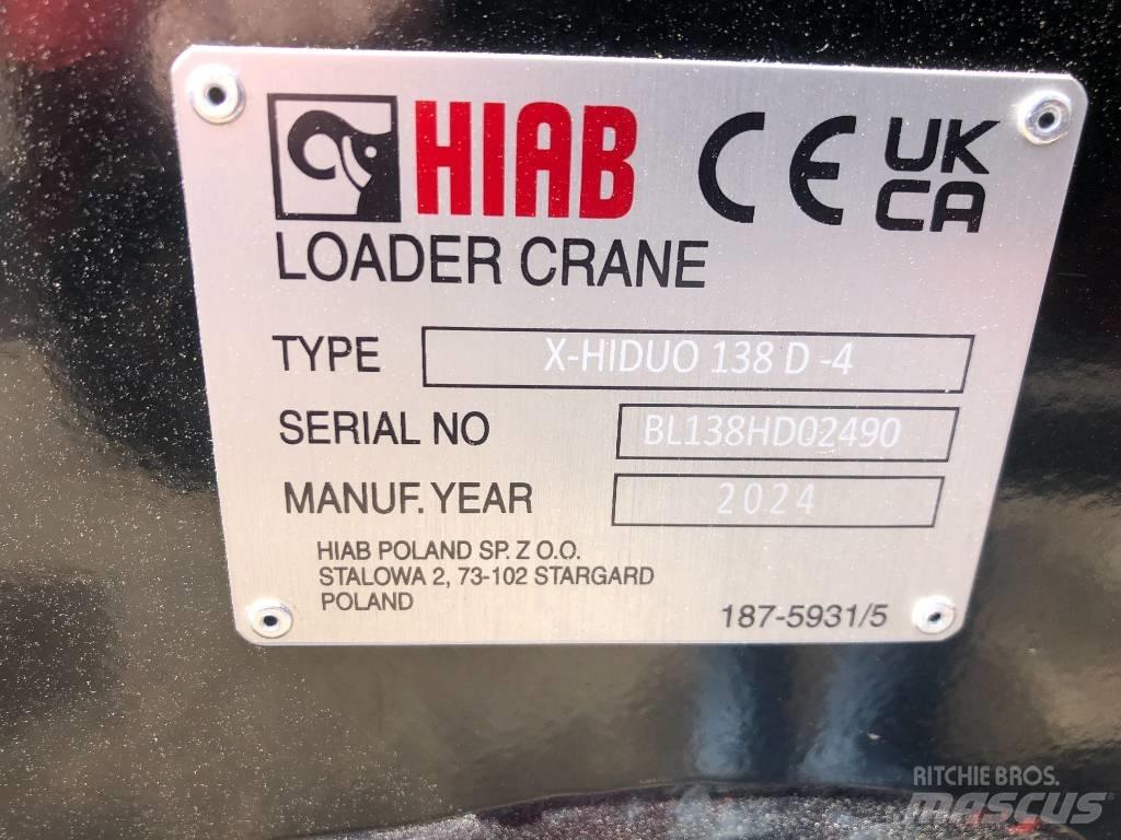 HIAB X-HiDuo 138 D-4 رافعات تحميل