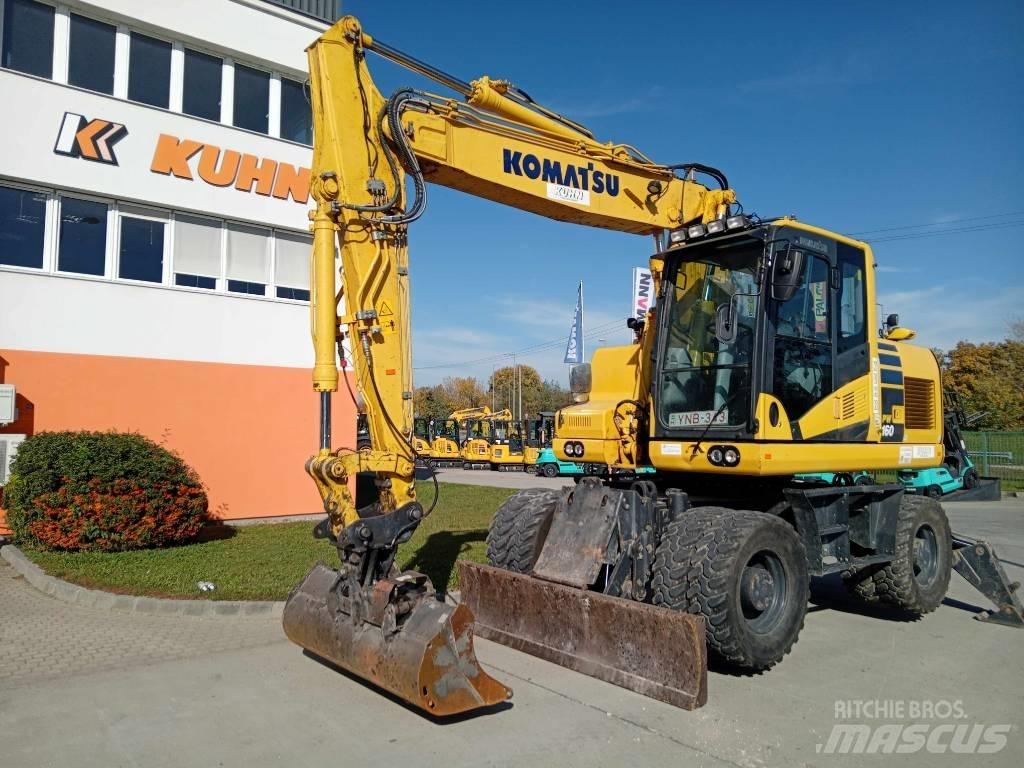 Komatsu PW 160-11 حفارات بعجل