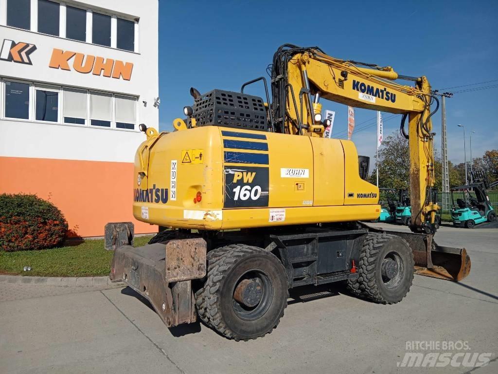 Komatsu PW 160-11 حفارات بعجل
