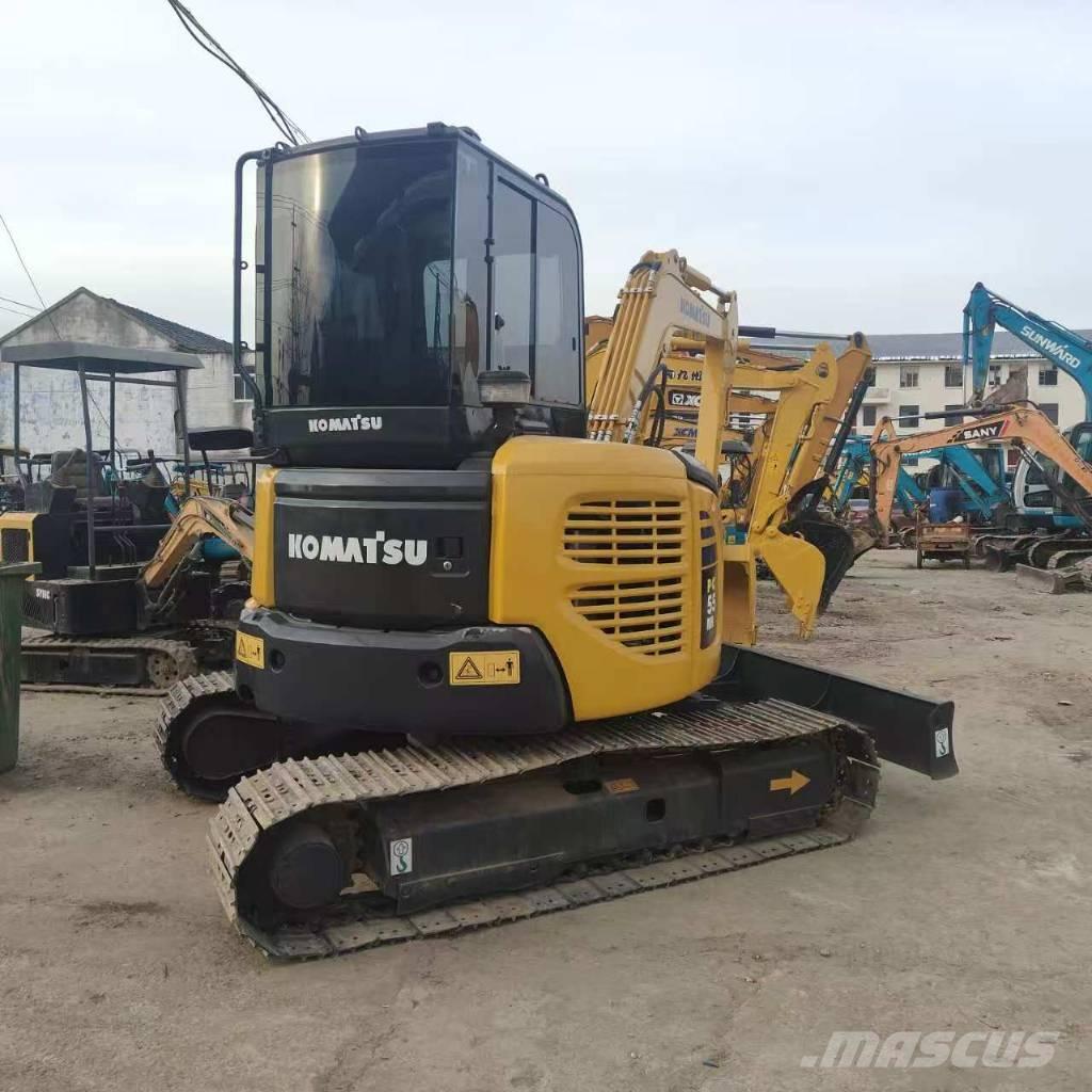 Komatsu PC 55 حفارات صغيرة أقل من 7 طن (حفارات صغيرة)