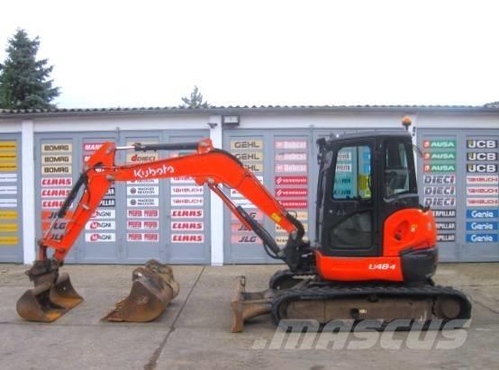 Kubota U 48-4 حفارات صغيرة أقل من 7 طن (حفارات صغيرة)