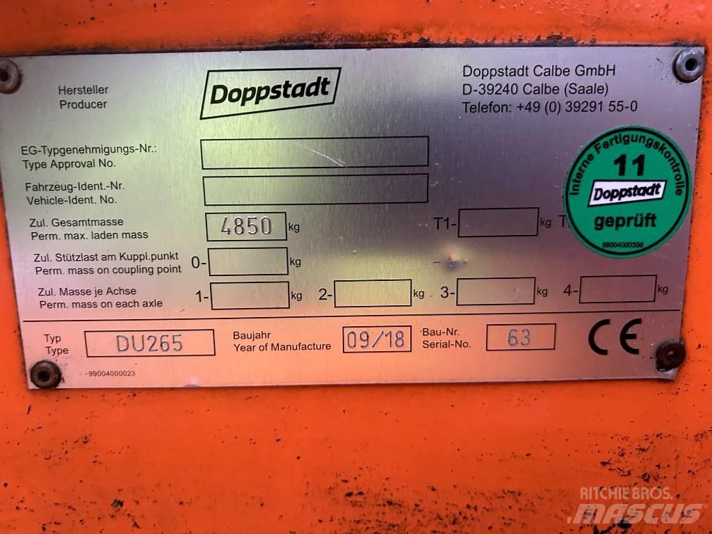 Doppstadt DU 265 خراطات سماد