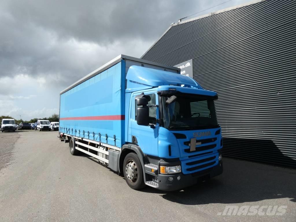 Scania P 250 شاحنات بغطاء جانبي