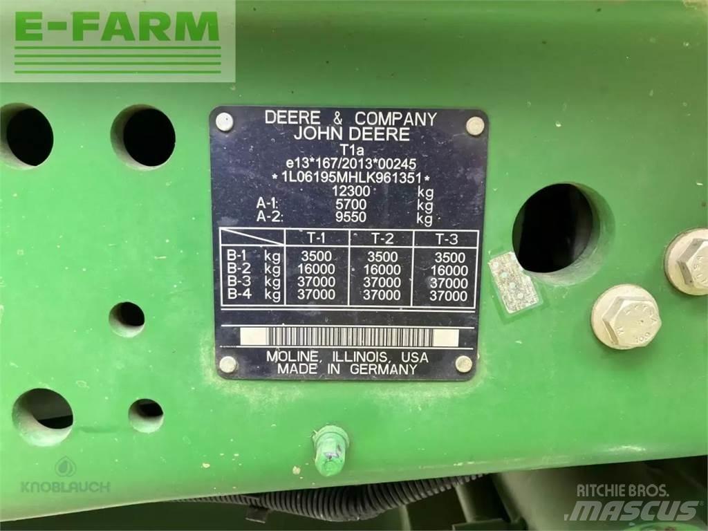 John Deere 6195m الجرارات