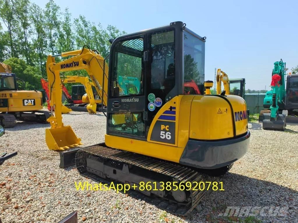 Komatsu PC 56 حفارات صغيرة أقل من 7 طن (حفارات صغيرة)