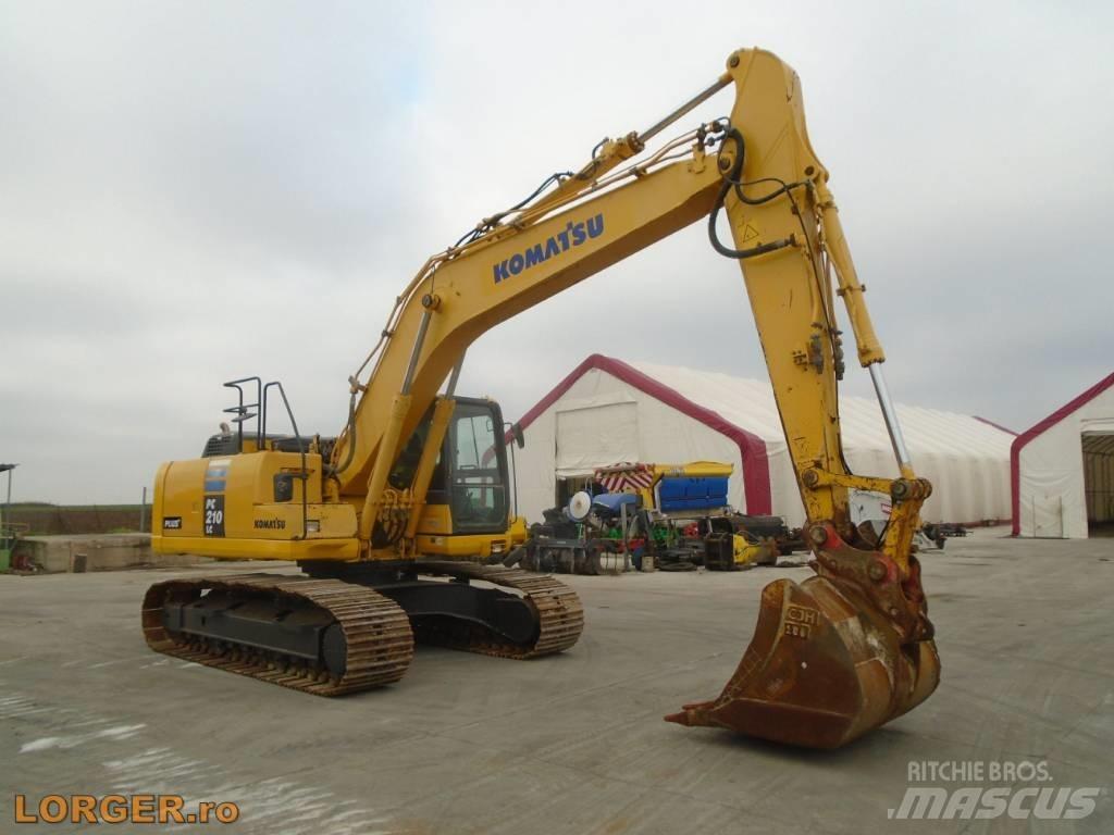 Komatsu PC210LC-10 حفارات زحافة