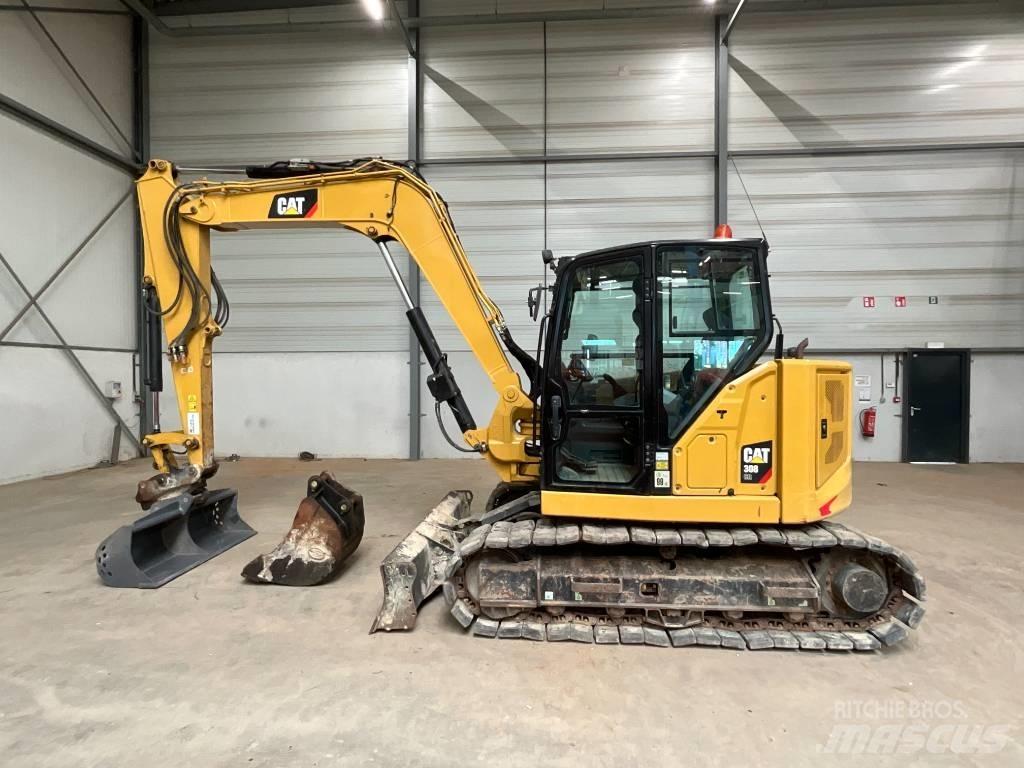 CAT 308  CR حفارات وسط 7 طن - 12 طن