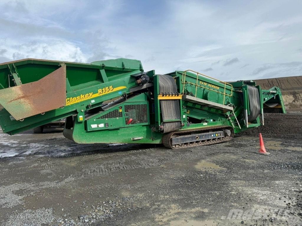 McCloskey R155 أجهزة فحص متنقلة