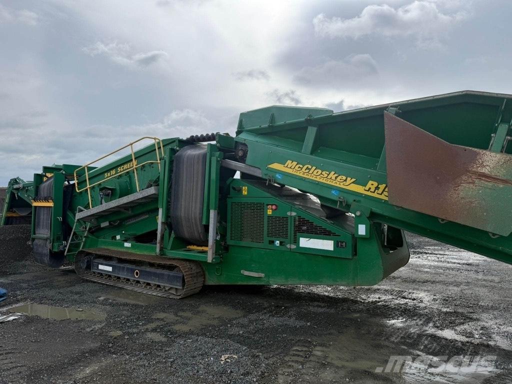 McCloskey R155 أجهزة فحص متنقلة